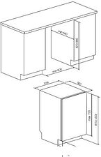 Встраиваемая посудомоечная машина Graude VG 60.2 S