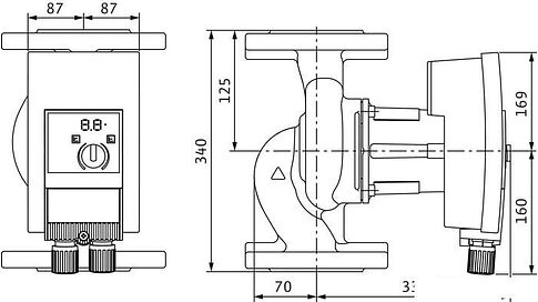 Насос Wilo Yonos MAXO 50/0.5-16