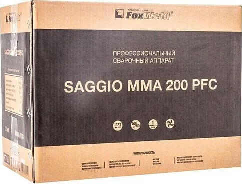 Сварочный инвертор FoxWeld Saggio MMA 200 PFC 6785