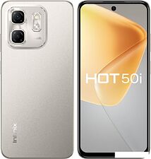 Смартфон Infinix Hot 50i X6531 6GB/128GB (серый титан)