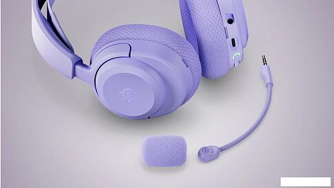 Наушники SteelSeries Arctis Nova 3P Wireless (для PlayStation, сиреневый)