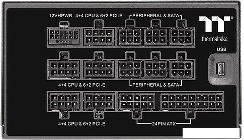 Блок питания Thermaltake Toughpower iRGB Plus 1250W Titanium TT Premium Edition PS-TPI-1250F3FDTE-1