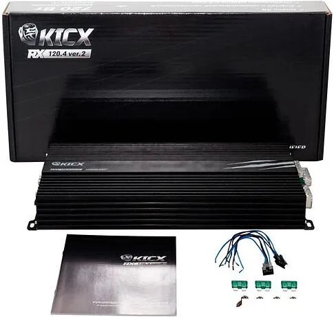 Автомобильный усилитель KICX RX 120.4 ver.2