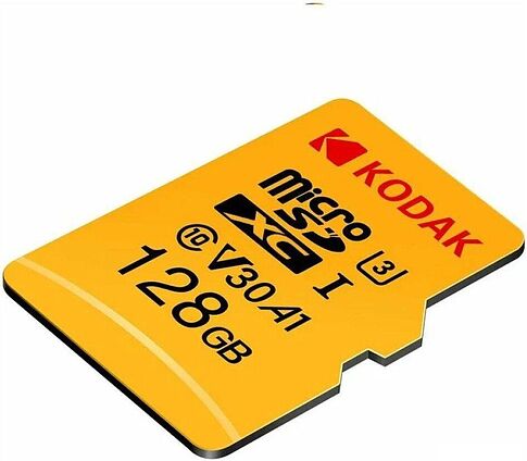 Карта памяти Kodak Ultra Performance microSDXC 128GB EKMSDM128GXC10HPRK (с адаптером)