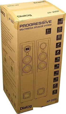 Акустика Dialog AP-2500 (коричневый)