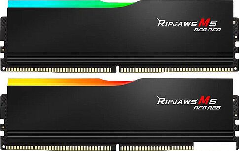 Оперативная память G.Skill Ripjaws M5 Neo RGB 2x16ГБ DDR5 6000 МГц F5-6000J3636F16GX2-RM5NRK