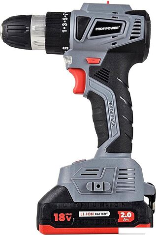 Дрель-шуруповерт Profipower MKBL-18BT (с 2-мя АКБ, кейс)