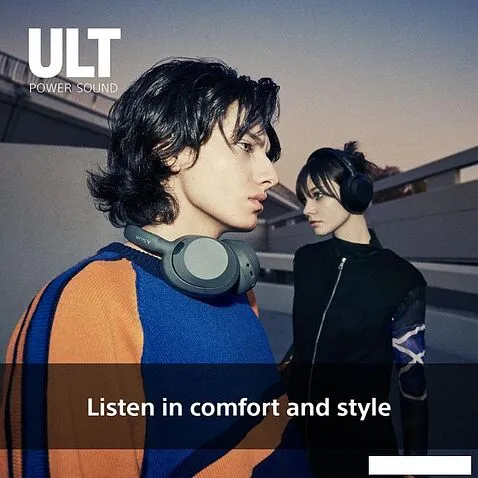 Наушники Sony ULT Power Sound Wear WH-ULT900N (черный)
