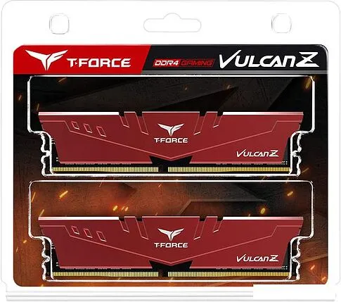 Оперативная память Team T-Force Vulcan Z 2x16ГБ DDR4 3200 МГц TLZRD432G3200HC16FDC01