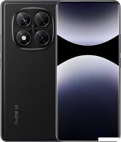 Смартфон Xiaomi Redmi Note 14 Pro 5G 12GB/256GB международная версия (черный) + умные часы Xiaomi Redmi Watch 5 Active (серебристый) по акции