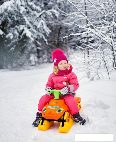 Каталка Полесье Мой любимый автомобиль (оранжевый) [44631]