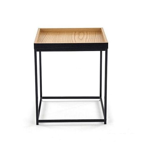 Журнальный столик Halmar Yava (дуб натуральный/черный)