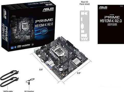 Материнская плата ASUS Prime H510M-K R2.0