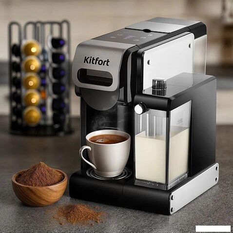 Рожковая кофеварка Kitfort KT-7675