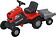 Педальная машинка Полесье Каталка-трактор с педалями Turbo с полуприцепом [52681]