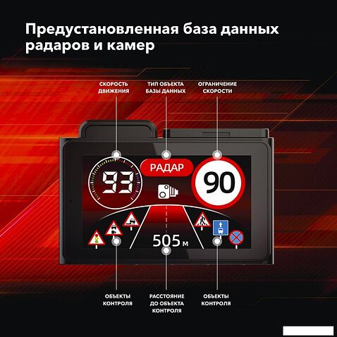 Видеорегистратор-GPS информатор (2в1) Inspector Alfa