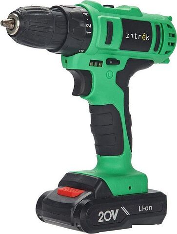 Дрель-шуруповерт Zitrek Green 20-Li Plus 083-1115 (с 2-мя АКБ)