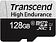 Карта памяти Transcend microSDXC TS128GUSD350V 128GB (с адаптером)