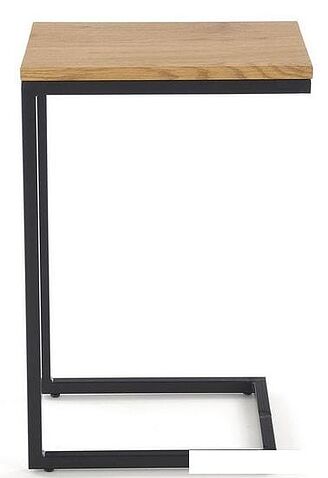 Журнальный столик Halmar Nisa (дуб золотой/черный)