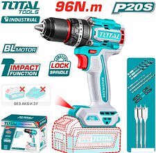 Ударная дрель-шуруповерт Total TIDLI209681 (без АКБ) Ударная дрель-шуруповерт Total TIDLI209681 (без АКБ)
