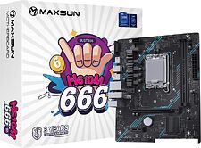 Материнская плата Maxsun H610M 666 WiFi6 D5 Материнская плата Maxsun H610M 666 WiFi6 D5