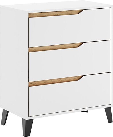 Комод ЭлиГард Eyva 3S (белый)