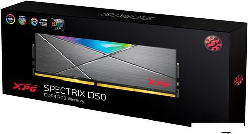Оперативная память A-Data XPG Spectrix D50 RGB 32ГБ DDR4 3600 МГц AX4U360032G18I-ST50