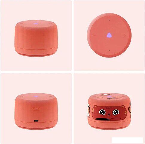 Умная колонка Яндекс Станция Лайт 2 без часов (коралловый)