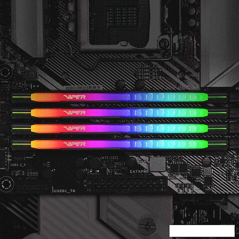 Оперативная память Patriot Viper Steel RGB 2x8GB DDR4 PC4-25600 PVSR416G320C6K
