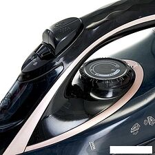 Утюг Delta LUX DE-3001 (черный/бронзовый)