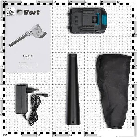 Ручная воздуходувка Bort BSS-21-LI 93413397 (с АКБ)