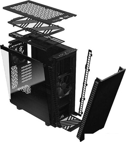 Корпус Fractal Design Define 7 Light Tempered Glass FD-C-DEF7C-03