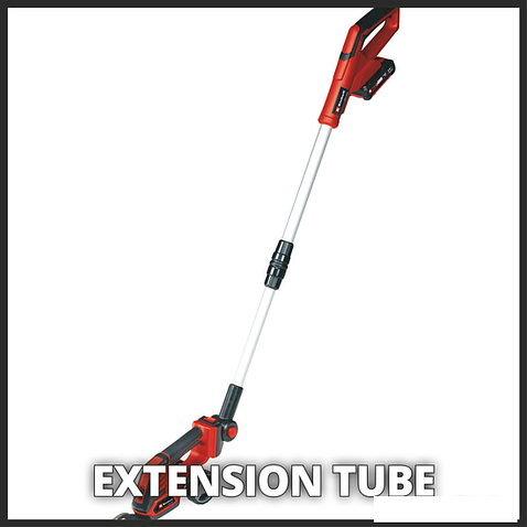 Кусторез + ножницы Einhell GE-CG 18/100 Li T-Solo 3410310 (без АКБ)