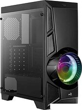 Корпус AeroCool AeroEngine RGB Tempered Glass RGB-G-BK-v2