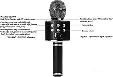 Микрофон Wster WS-858 (черный)