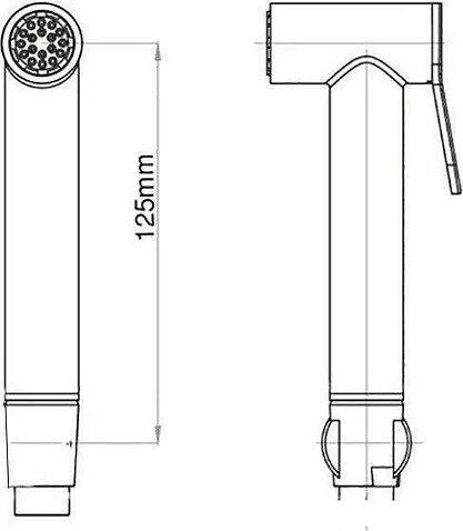 Гигиенический душ Teska BTK6900