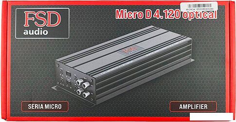 Автомобильный усилитель FSD audio Micro 4.120