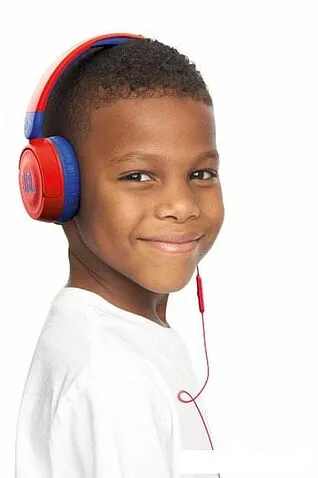 Наушники JBL JR310 (красный/синий)