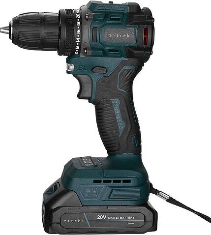 Дрель-шуруповерт Zitrek Greenpower 20 PRO 085-1313 (с 1-им АКБ)
