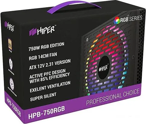 Блок питания Hiper HPB-750RGB