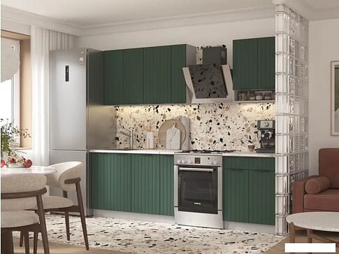 Готовая кухня Arvento АНТА-плюс 1.8м (зеленый)