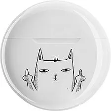 Наушники QUMO Vibe Back Off (белый)