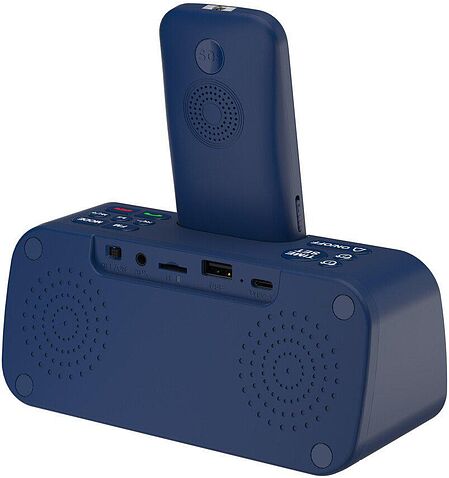 Кнопочный телефон Maxvi RT-03 (синий)