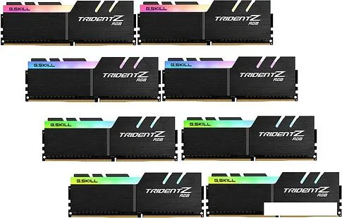 Оперативная память G.Skill Trident Z RGB 8x8GB DDR4 PC4-32000 F4-4000C18D-64GTZR