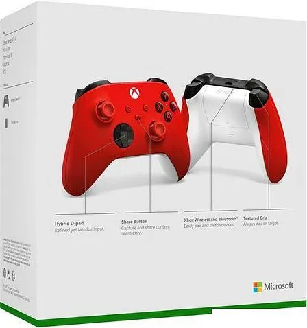 Геймпад Microsoft Xbox (красный)