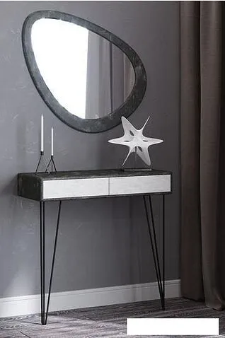 Консольный стол Калифорния мебель Телфорд (дуб сонома/белый)