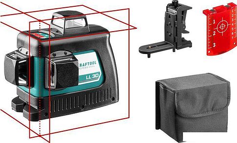 Лазерный нивелир KRAFTOOL LL-3D 34640