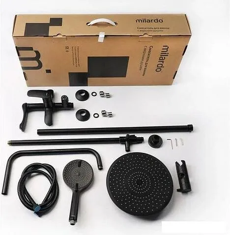 Душевая система  Milardo Rora RORBL4FM06