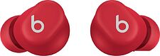 Наушники Beats Solo Buds (прозрачный красный)