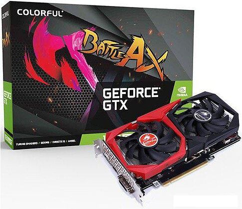 Видеокарта Colorful GeForce GTX 1650 EX 4GD6-V